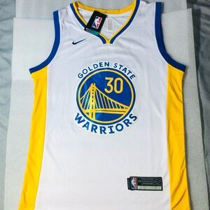 Steph Curry #30 Golden State Warriors Nike Swingman Stitched NBA Sz 44 Med NWT